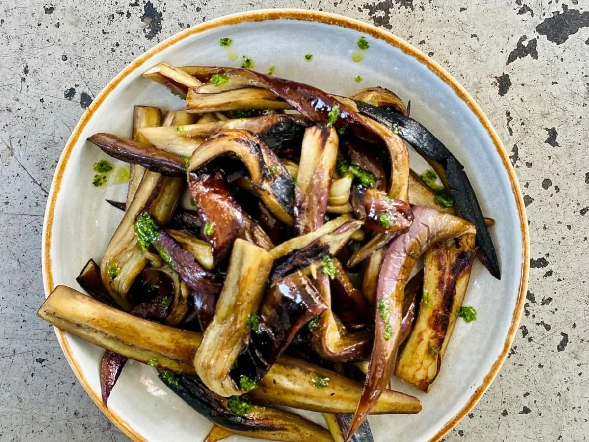 Hongos Morchella al Fuego de Quebracho